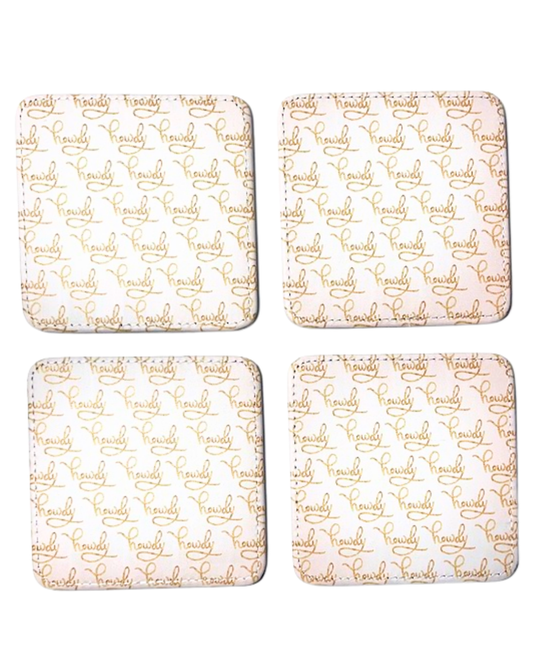 Cowboy Coasters, Set of 4