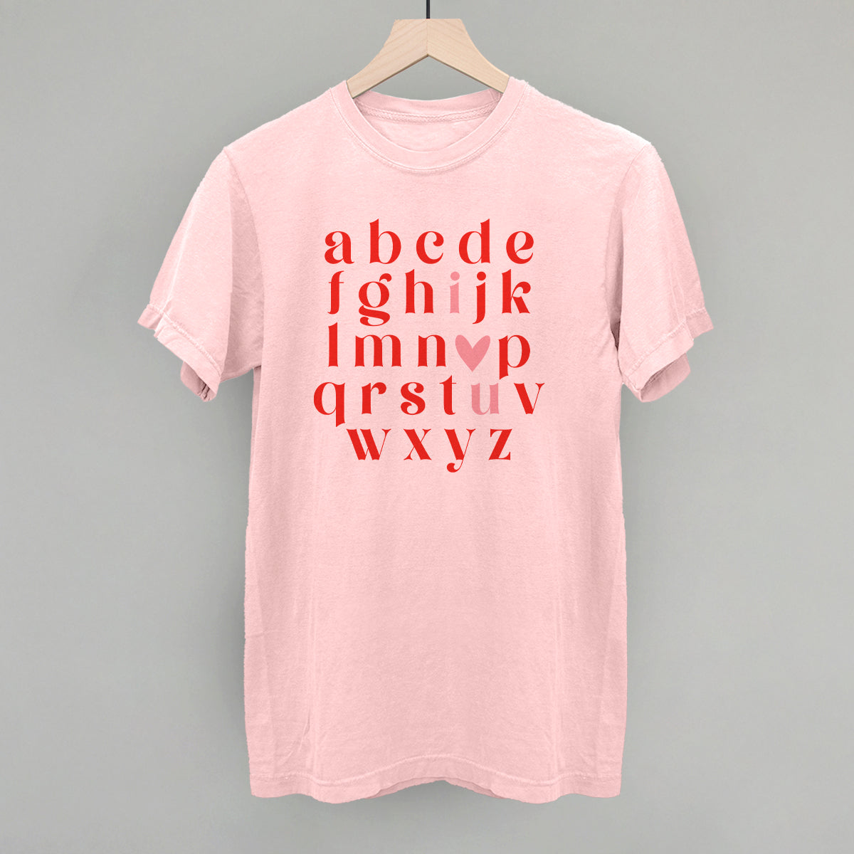 I Heart U Alphabet