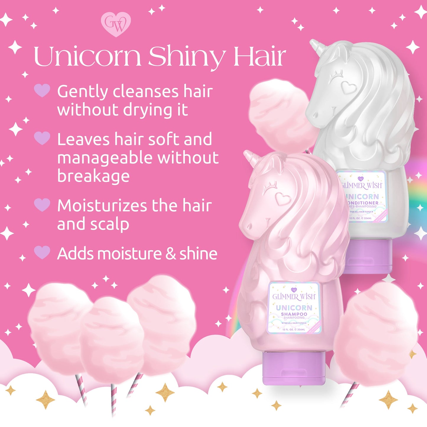 Unicorn Hair and Body Essentials