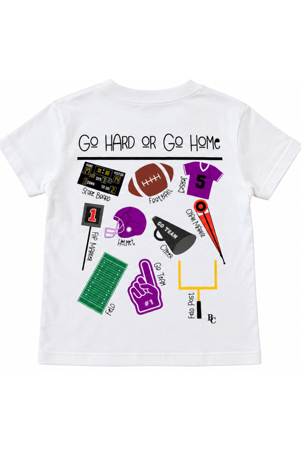 Go Hard Purple Shirt