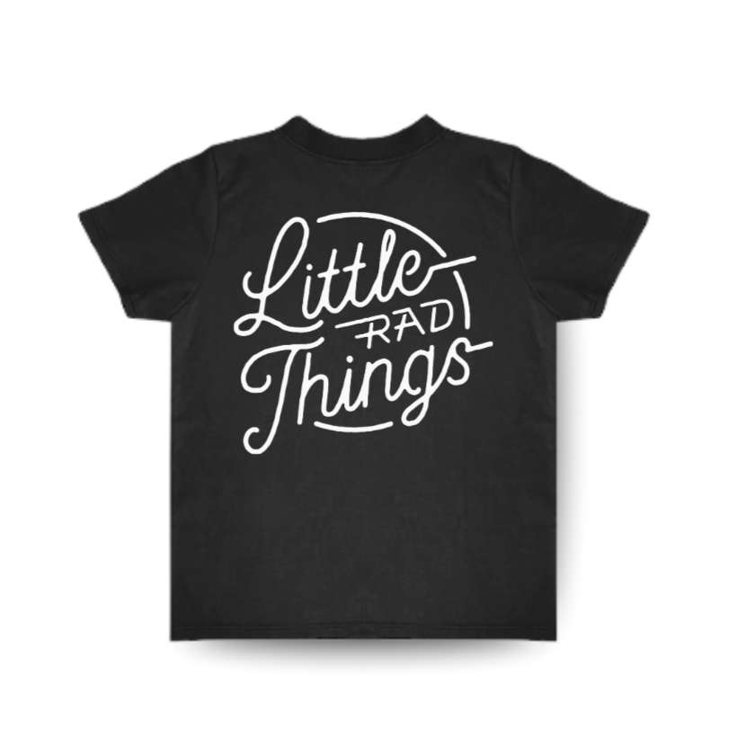 RAD CIRCLE LOGO TEE - BLACK