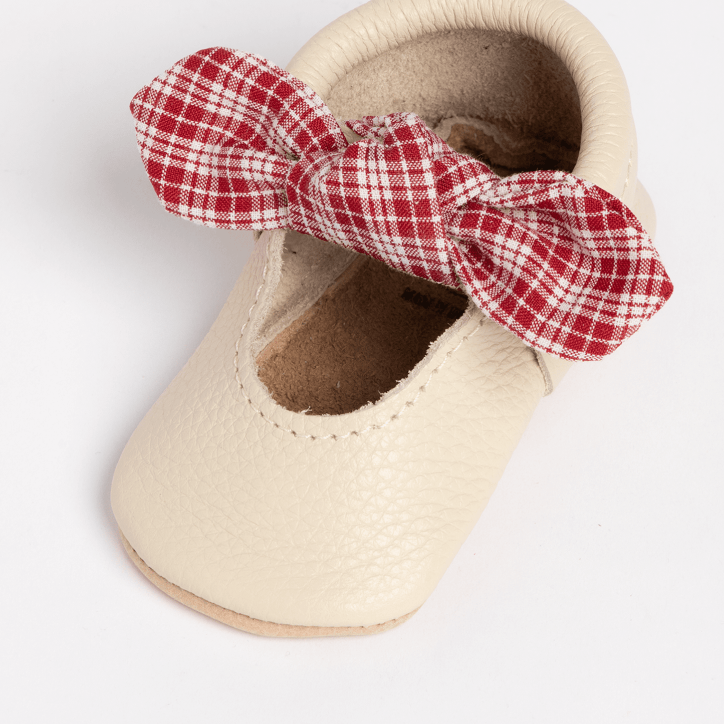 Prairie Girl Knotted Bow Baby Shoe