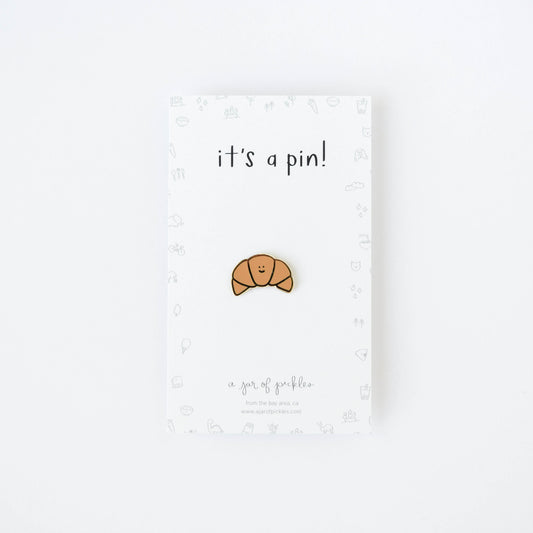 Croissant Pin