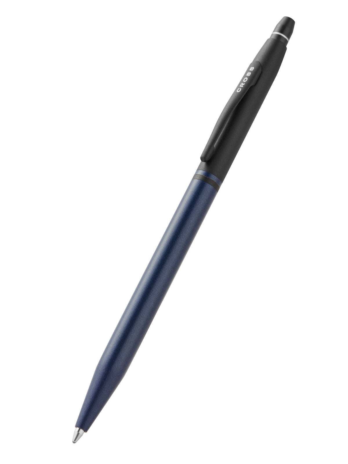Click™ Tuxedo Satin Metallic Blue Ballpoint Pen