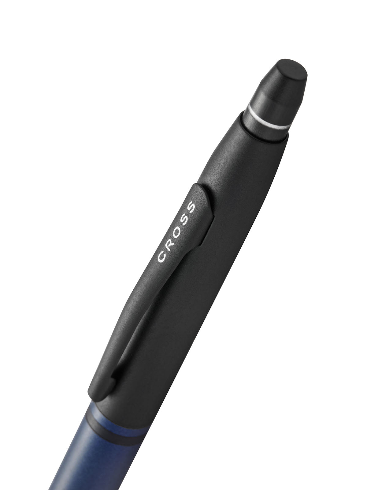 Click™ Tuxedo Satin Metallic Blue Ballpoint Pen