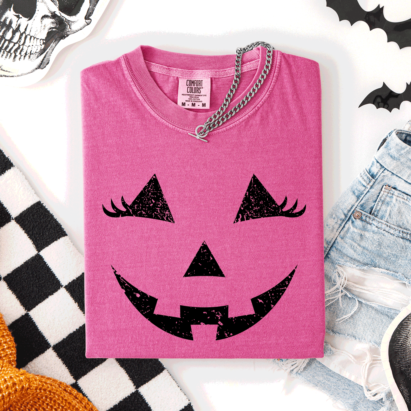 Cute Jack o Lantern, Halloween, Comfort Colors T-Shirt