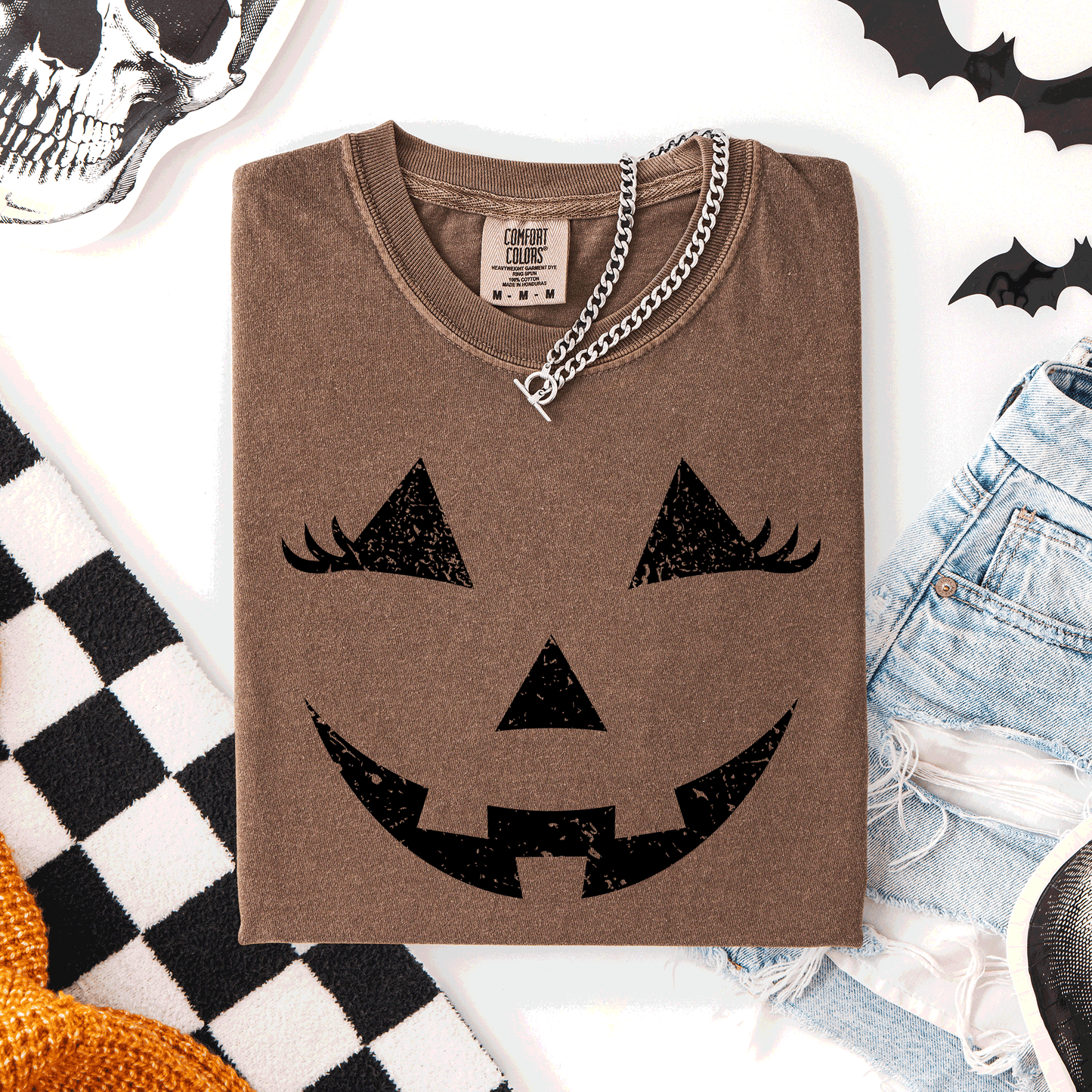 Cute Jack o Lantern, Halloween, Comfort Colors T-Shirt