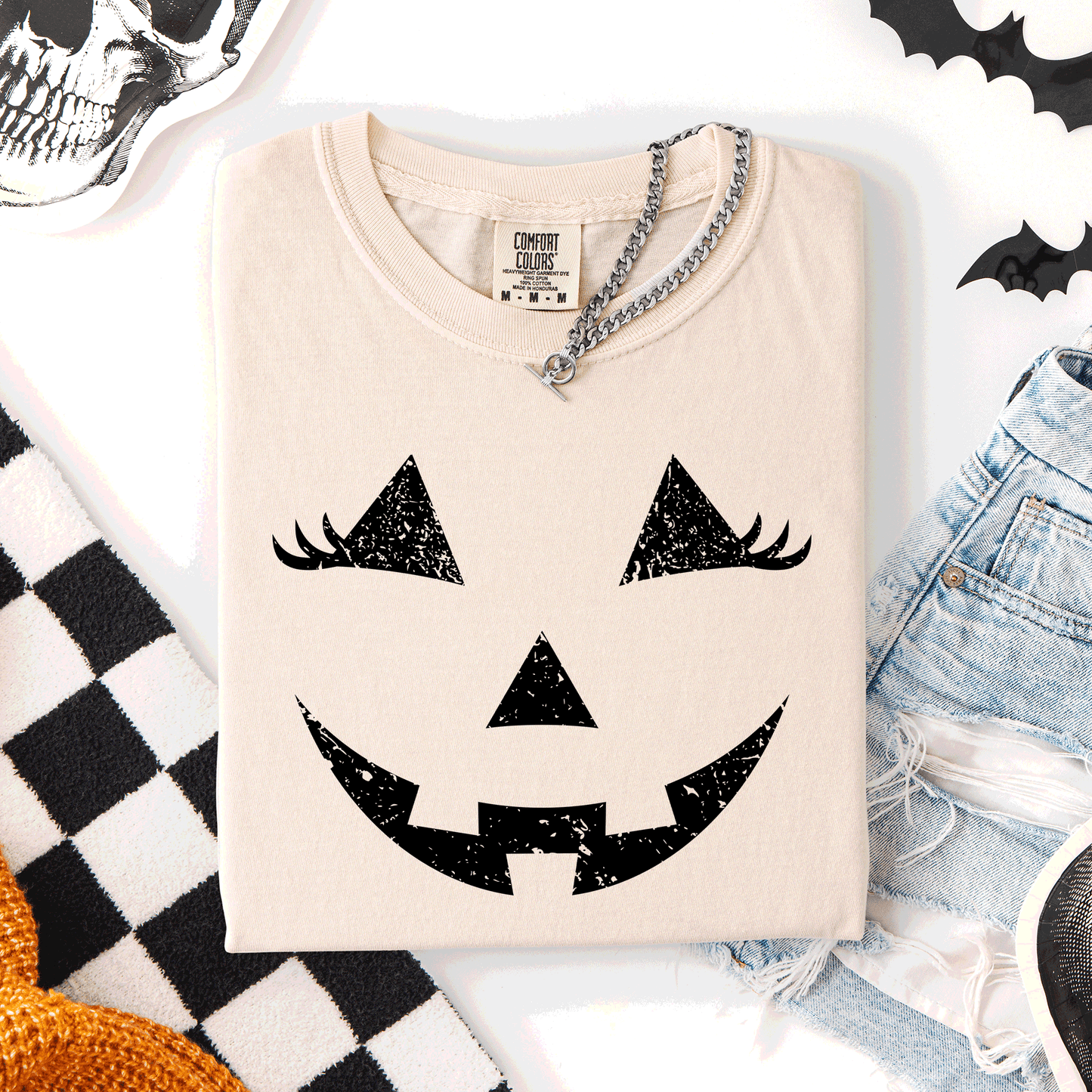 Cute Jack o Lantern, Halloween, Comfort Colors T-Shirt