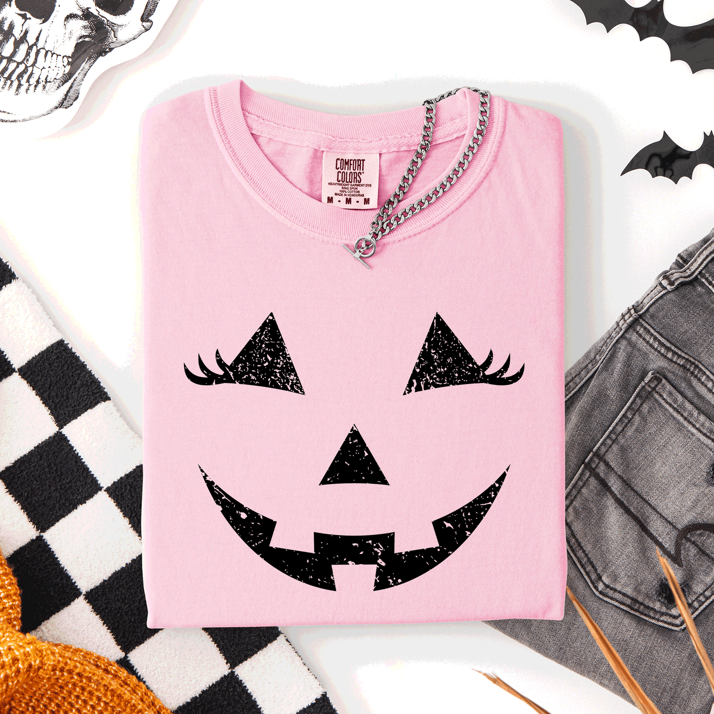 Cute Jack o Lantern, Halloween, Comfort Colors T-Shirt