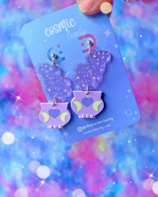 Cutie Cauldron Earrings