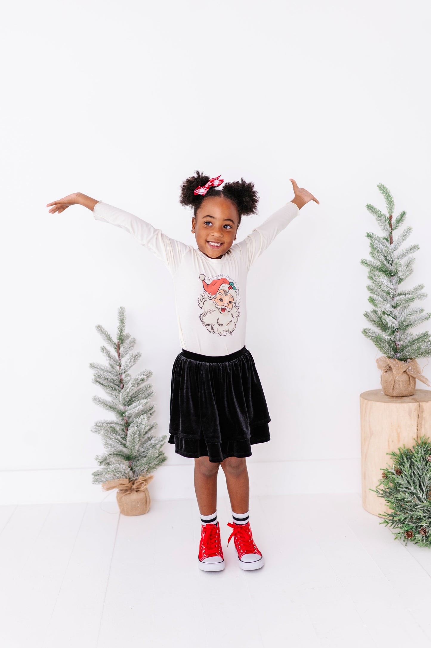 Jolly Santa | Bamboo Long Sleeve Shirt