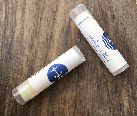 Anchor Active Blueberry Beeswax Lip Balm