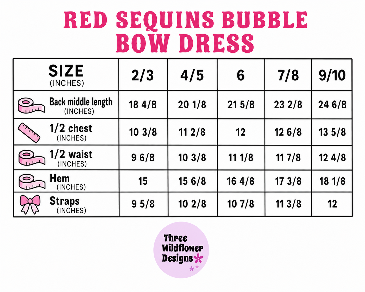 Red Sequin Bubble Bow Dress - PREORDER