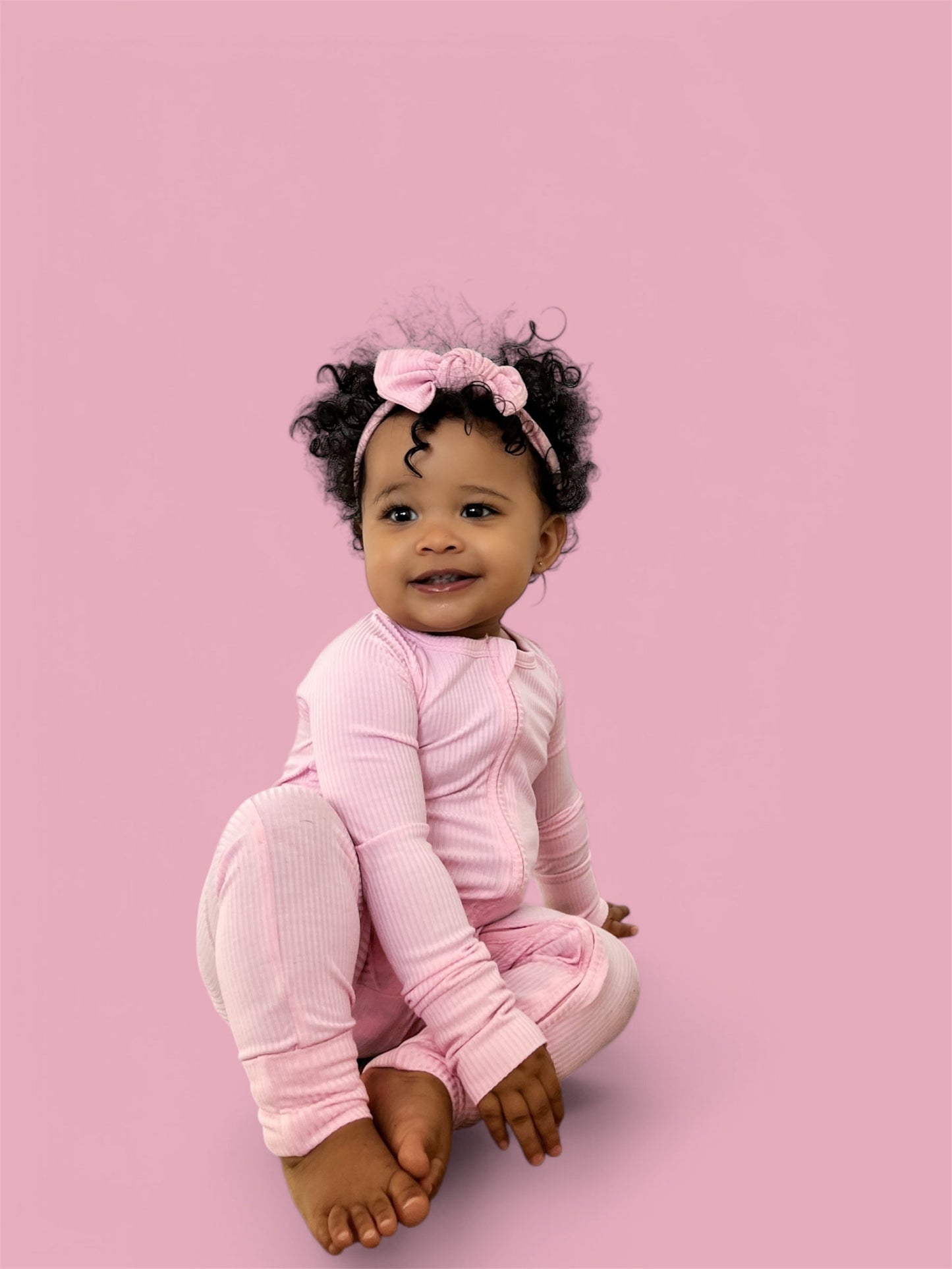 PINK ROSE DREAM ROMPER