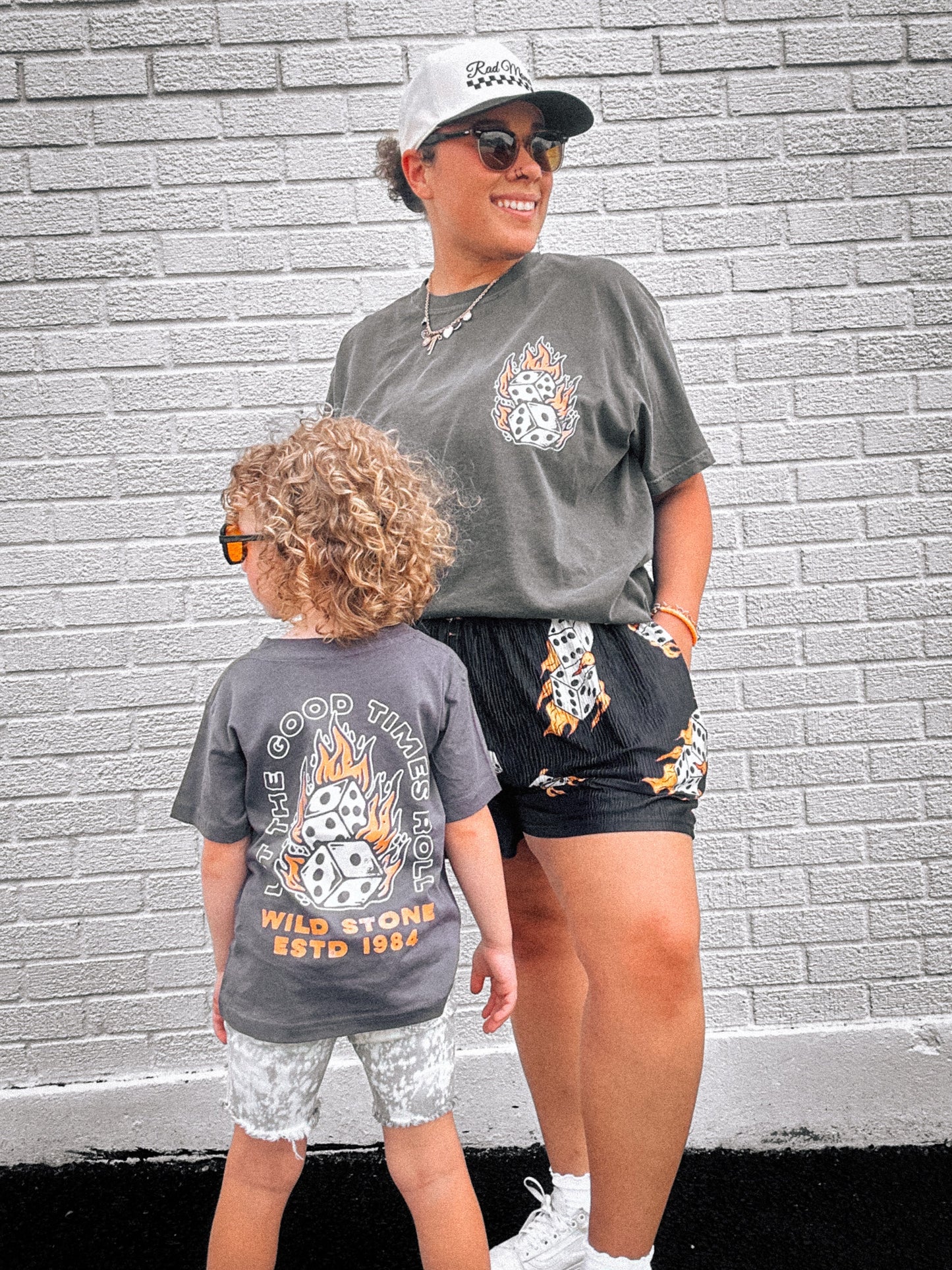 Let The Good Times Roll- Oversized Tee