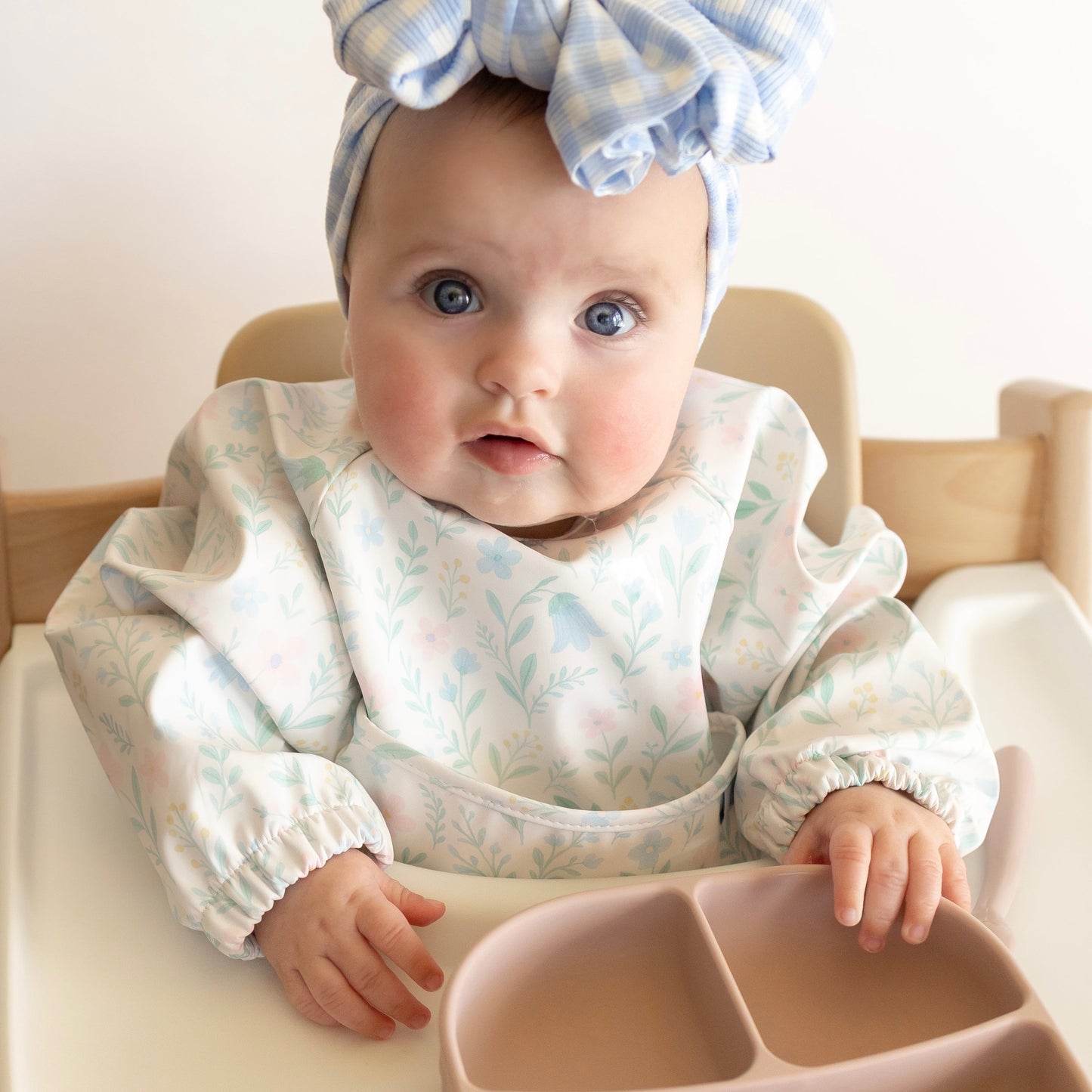 The Grayson Long Sleeve Bib - Wildflower Dreams