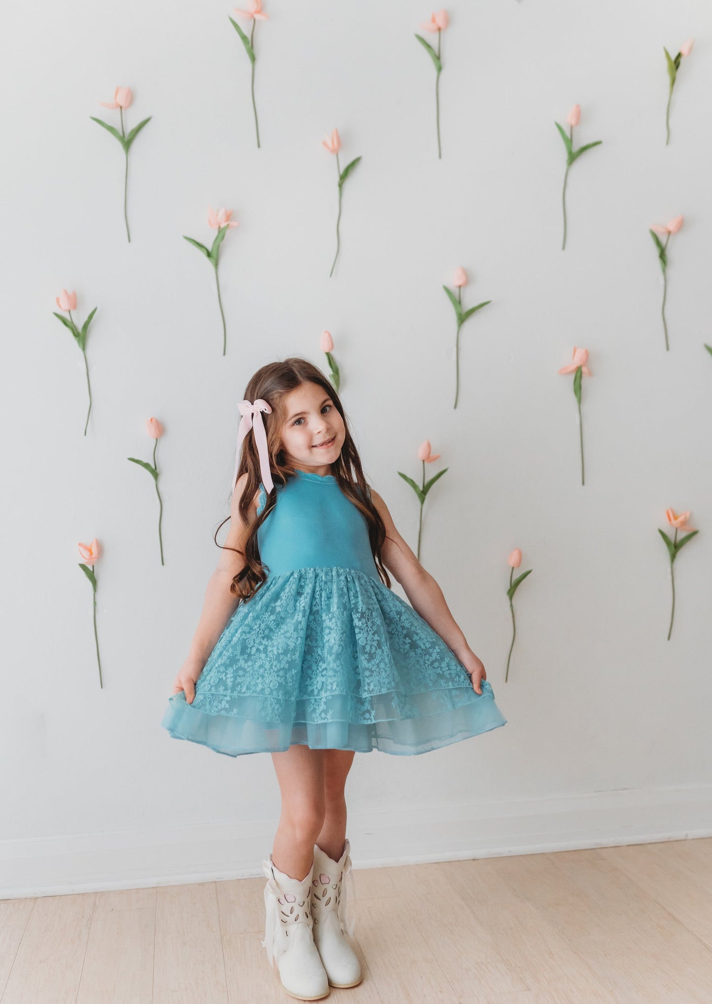 Daphne Dress and Shorts ~ Blue