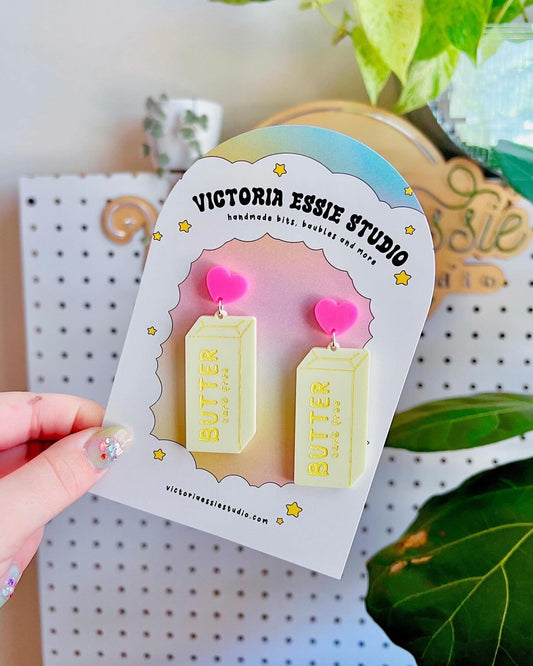 Is butter a carb? Earrings