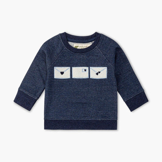 Embroidered Crewneck Sweatshirt - Special Delivery