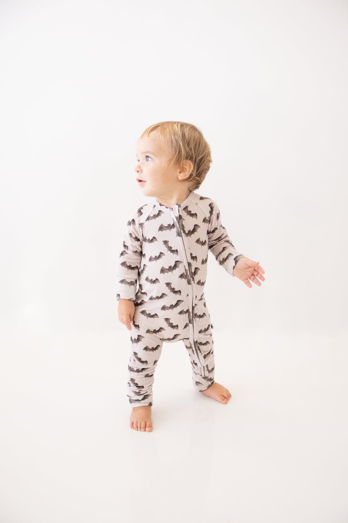 BATS | ZIP ROMPER
