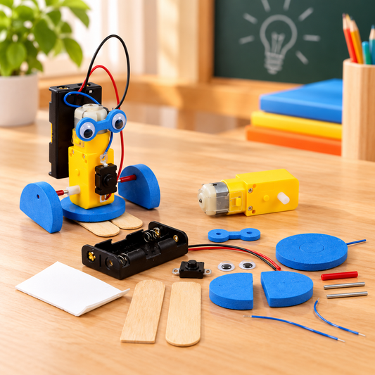 Big Foot Robot DIY Kit, Educational STEM Toy