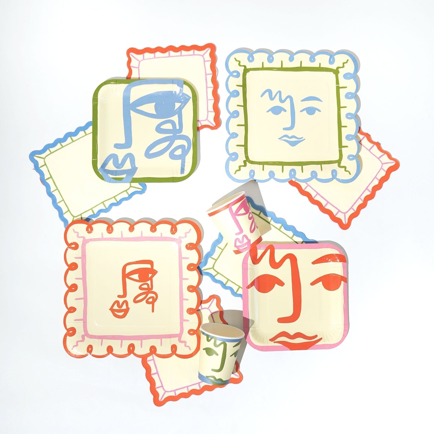 Art Party Napkins (x 12) - Cool Paper Napkins