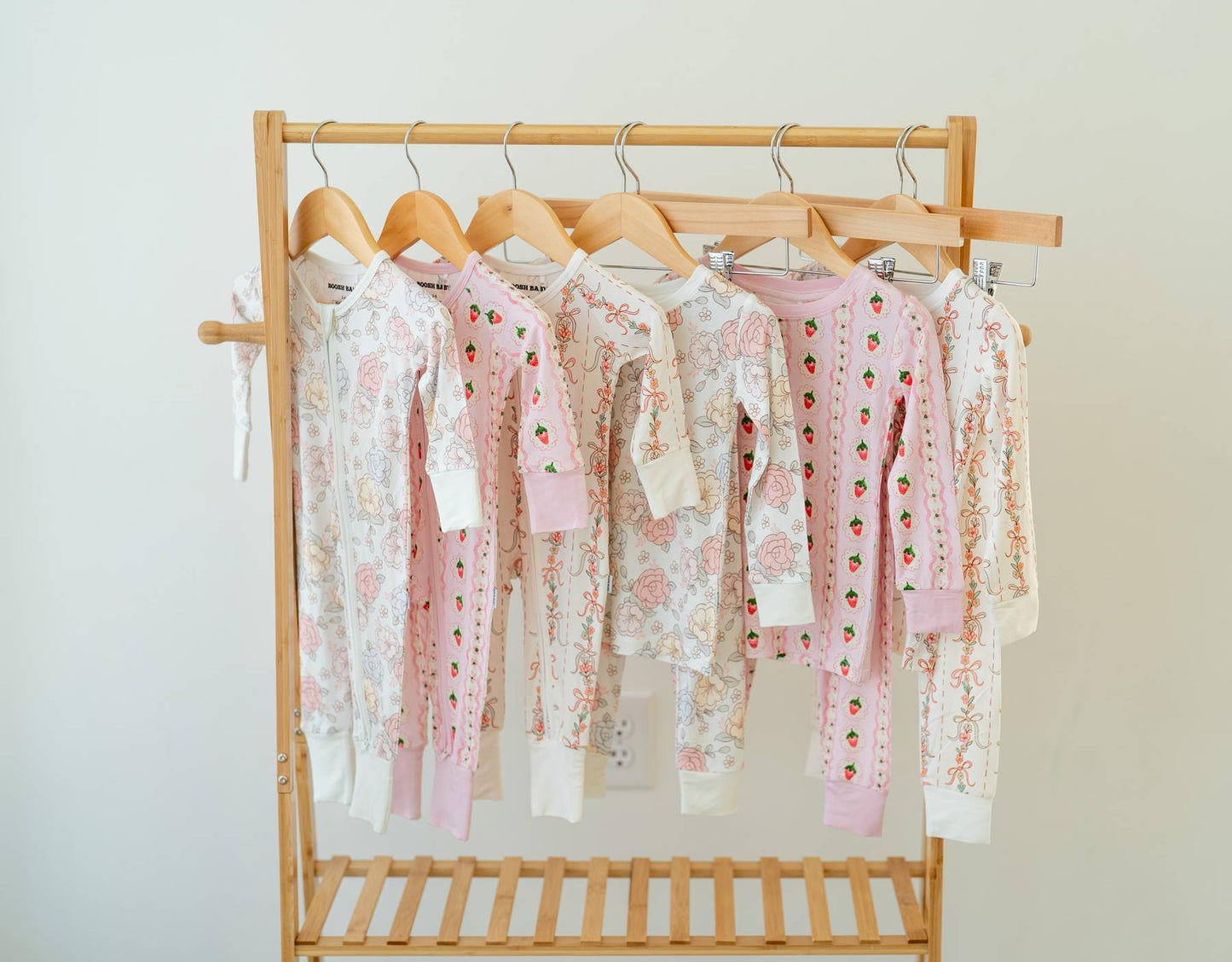 Spring Floral Garland | Two Piece Pajama Set