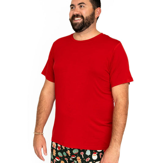Scarlett Christmas Cookies Bamboo Adult Lounge Top