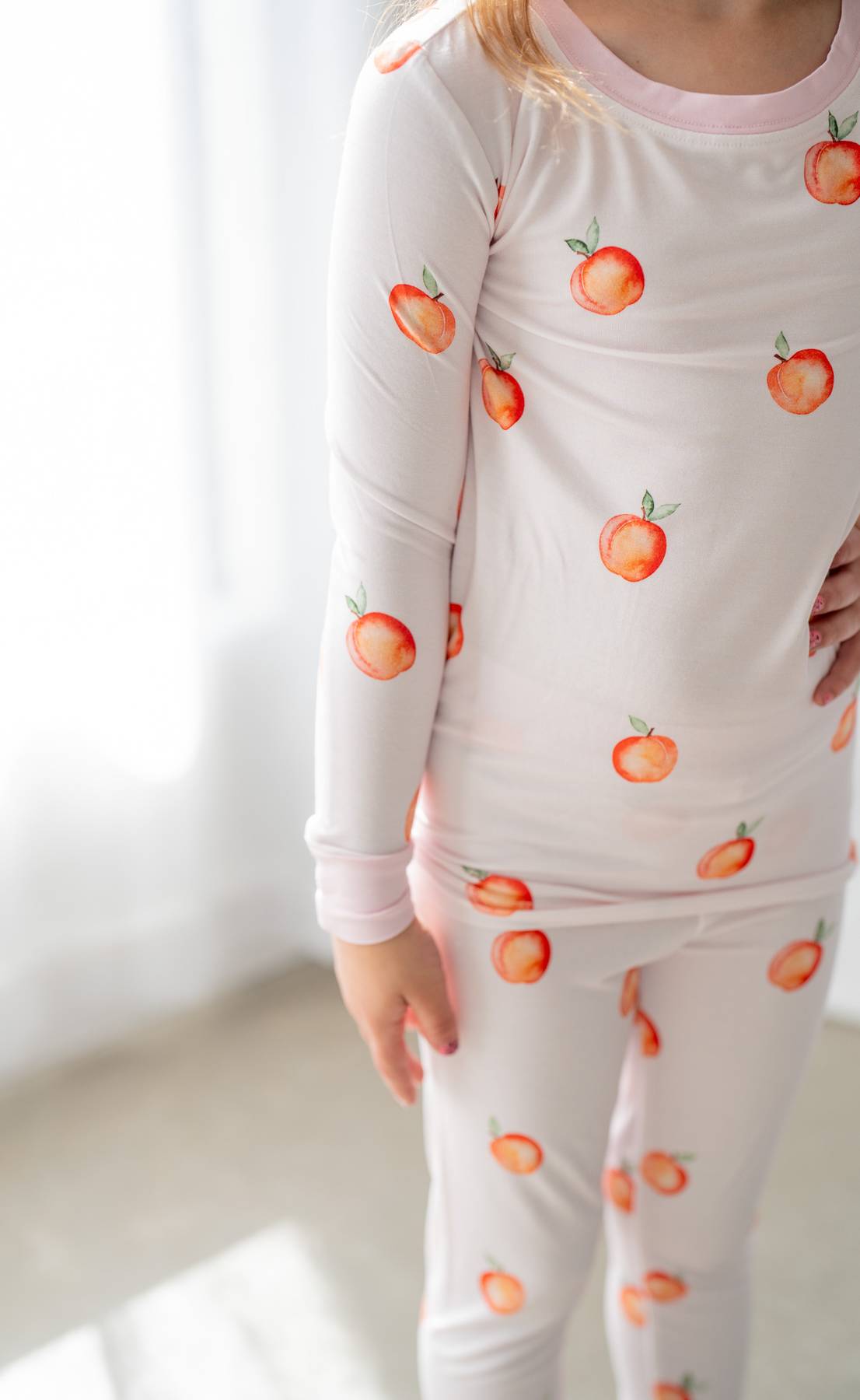 Sweet Peach | Two Piece Pajama Set