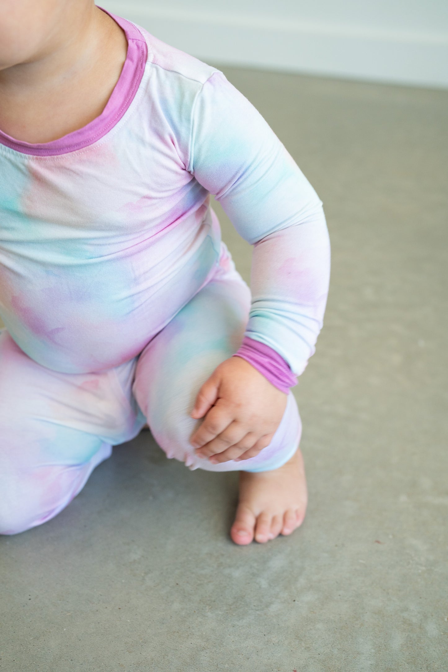 Cotton Candy Tie Dye Zippy