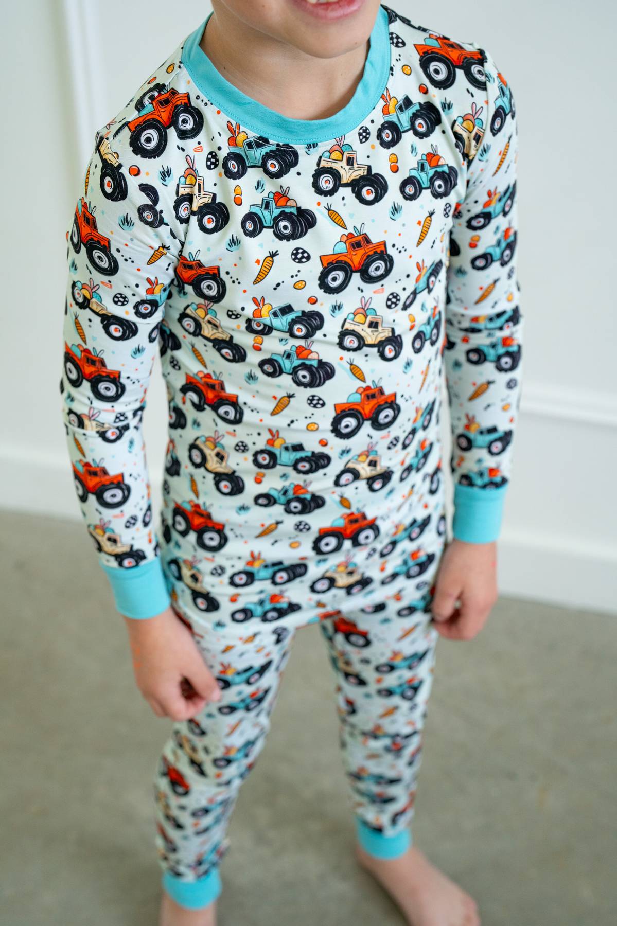 Easter Monster Trucks | Two Piece Set