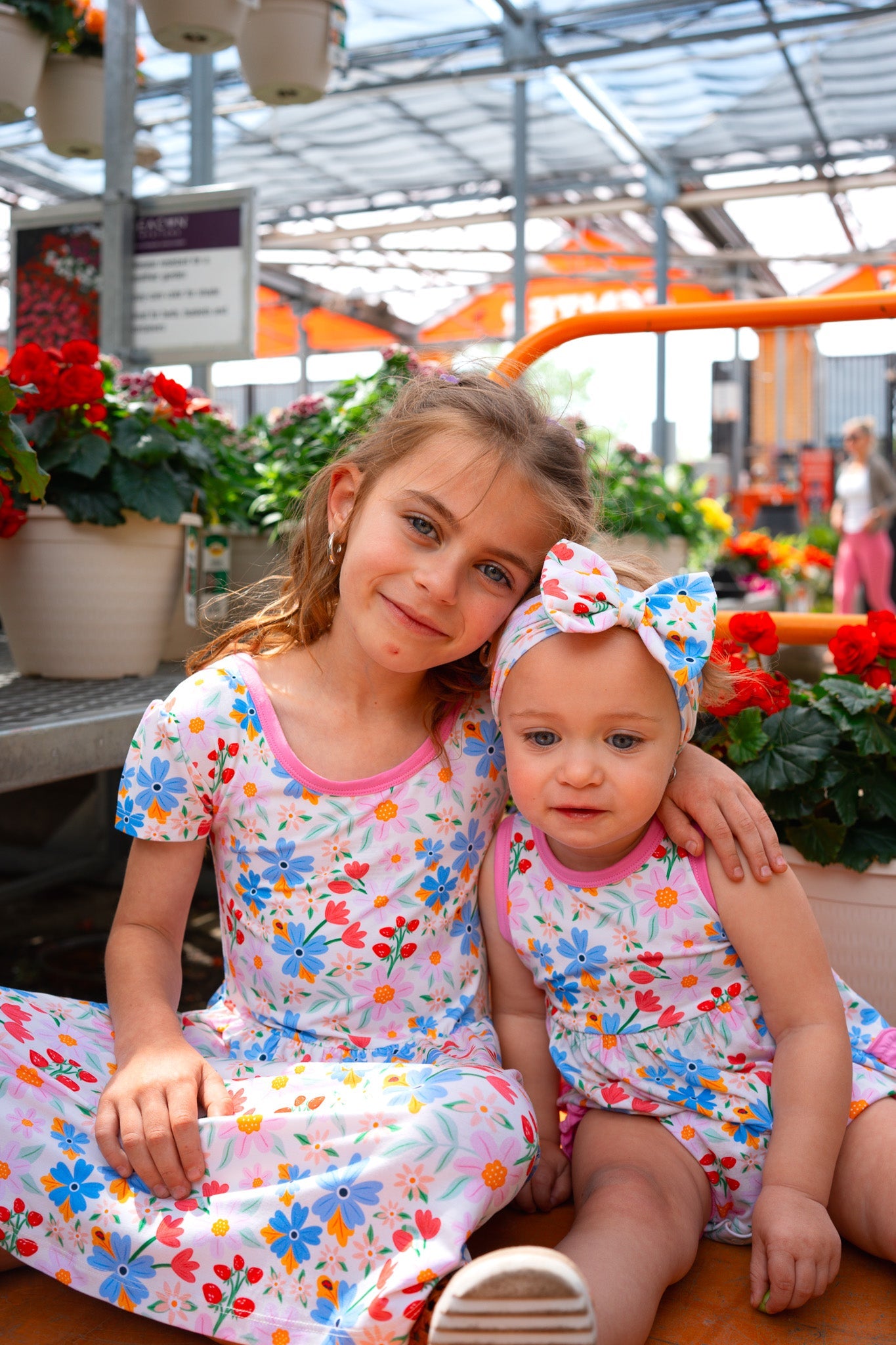 Strawberry Fields Floral Ruffle Romper