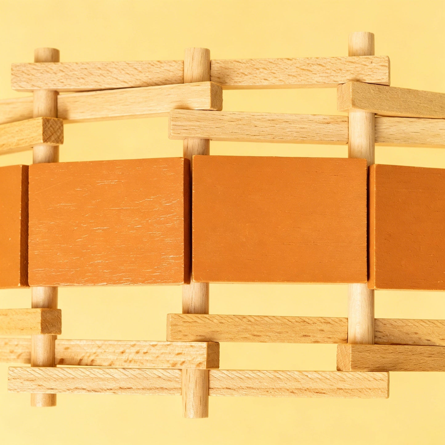 DIY Leonardo da Vinci Self-Supporting Bridge Kit