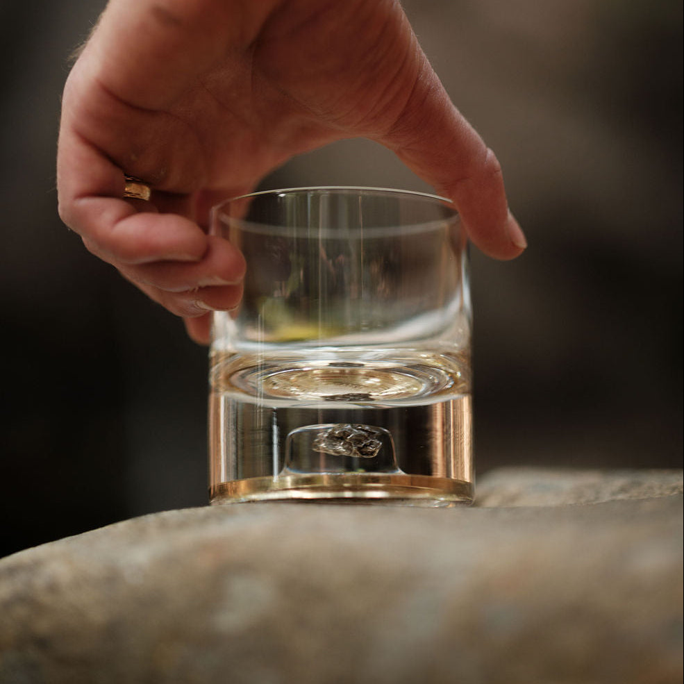 Meteorite Crystal Tumbler - Set of 2