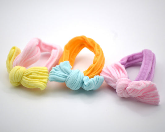 Super Soft Bow Hair Ties (Set of 3)