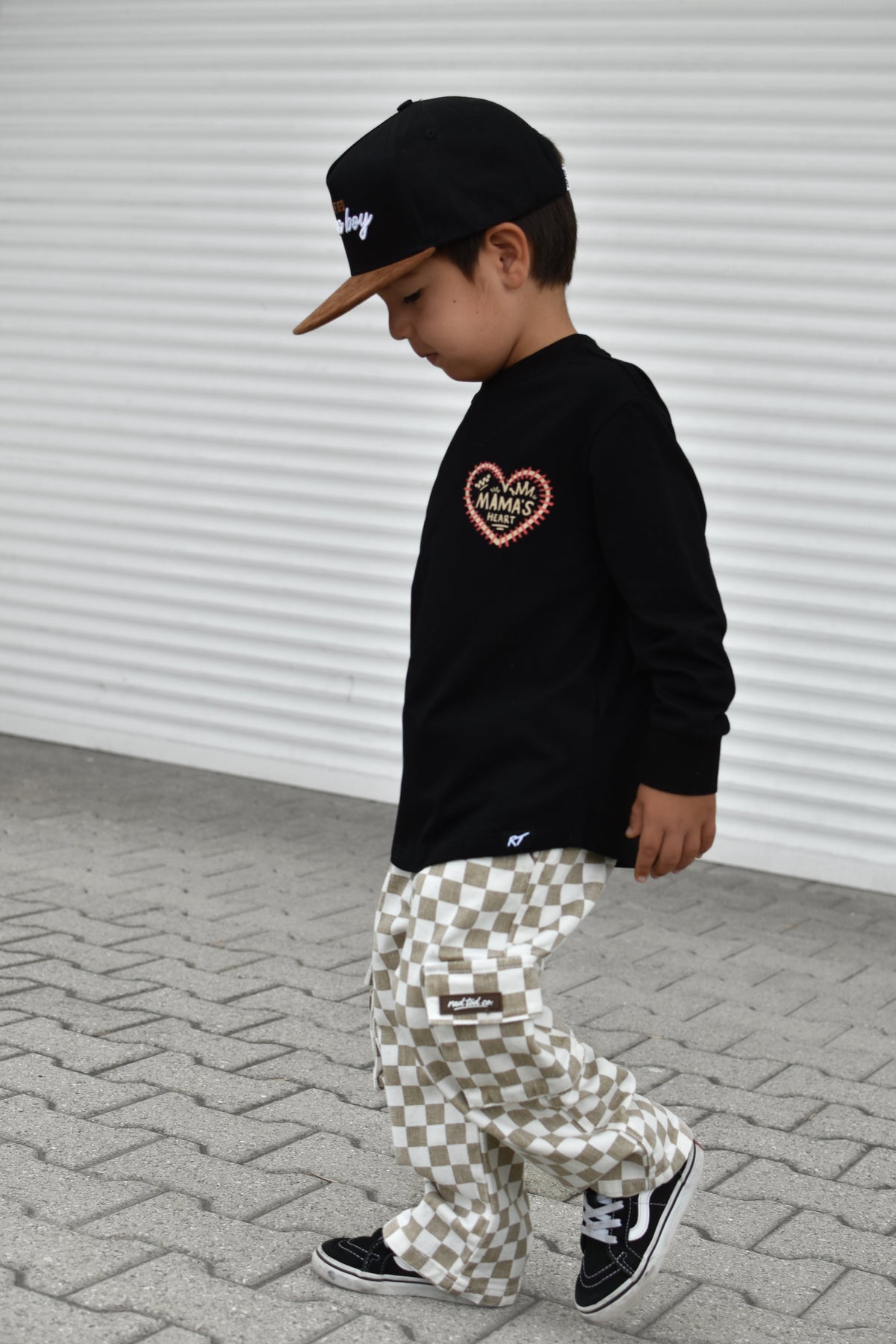 ZIGGY DENIM - OAT CHECKERS