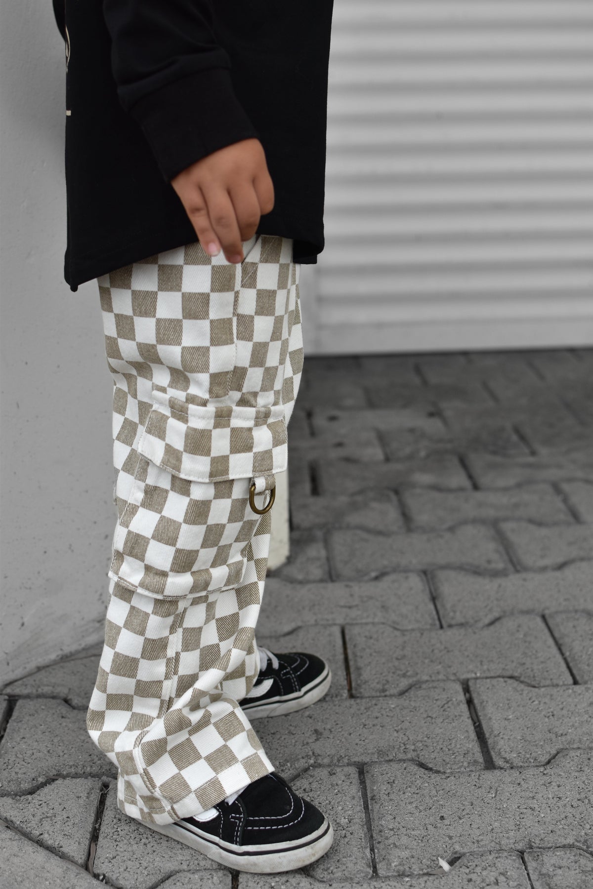 ZIGGY DENIM - OAT CHECKERS