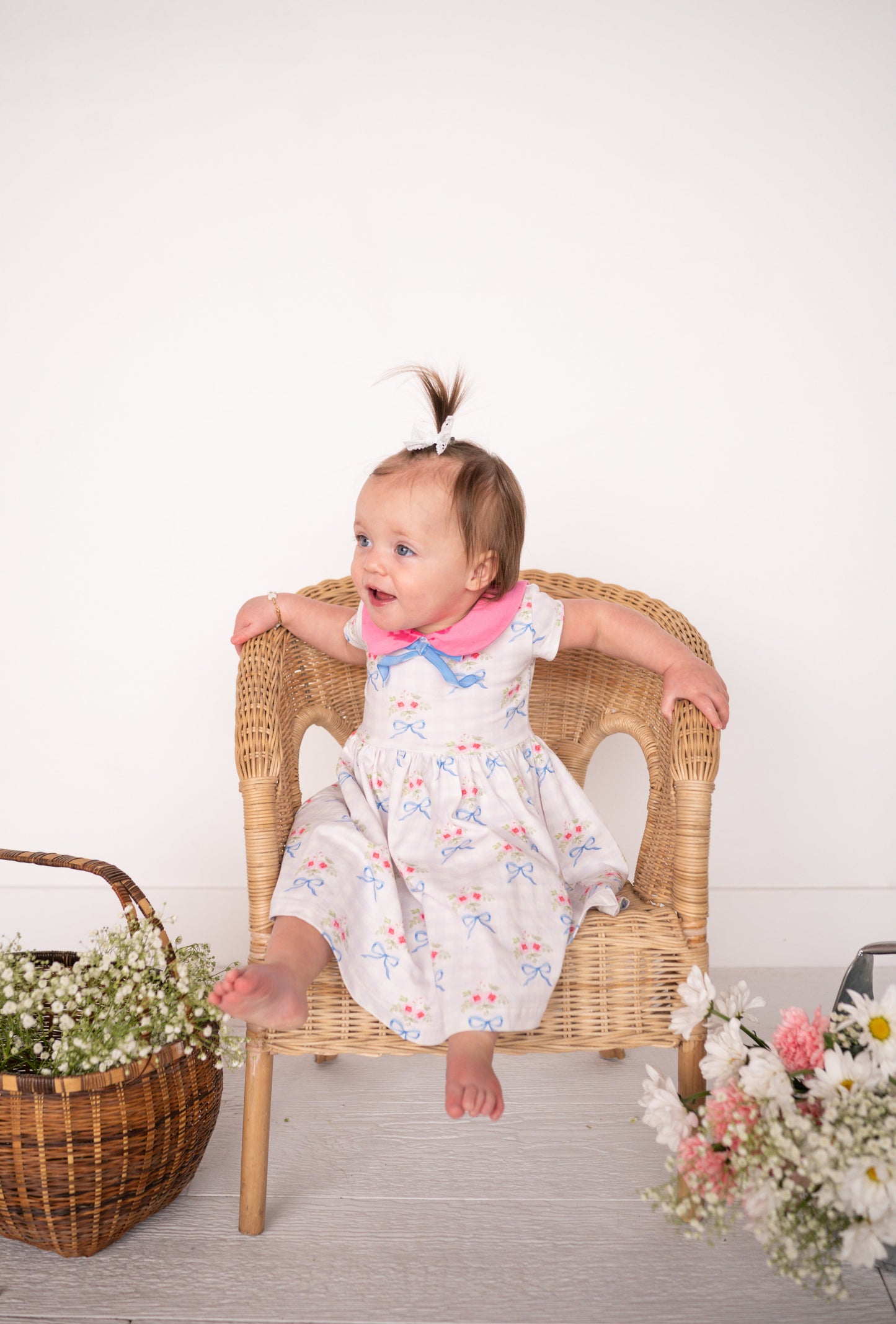 White Lace | Ribbon Bow