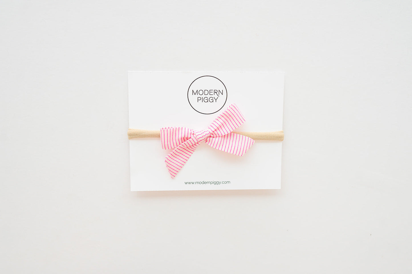 Candy Stripe | Mini Piggy Bow