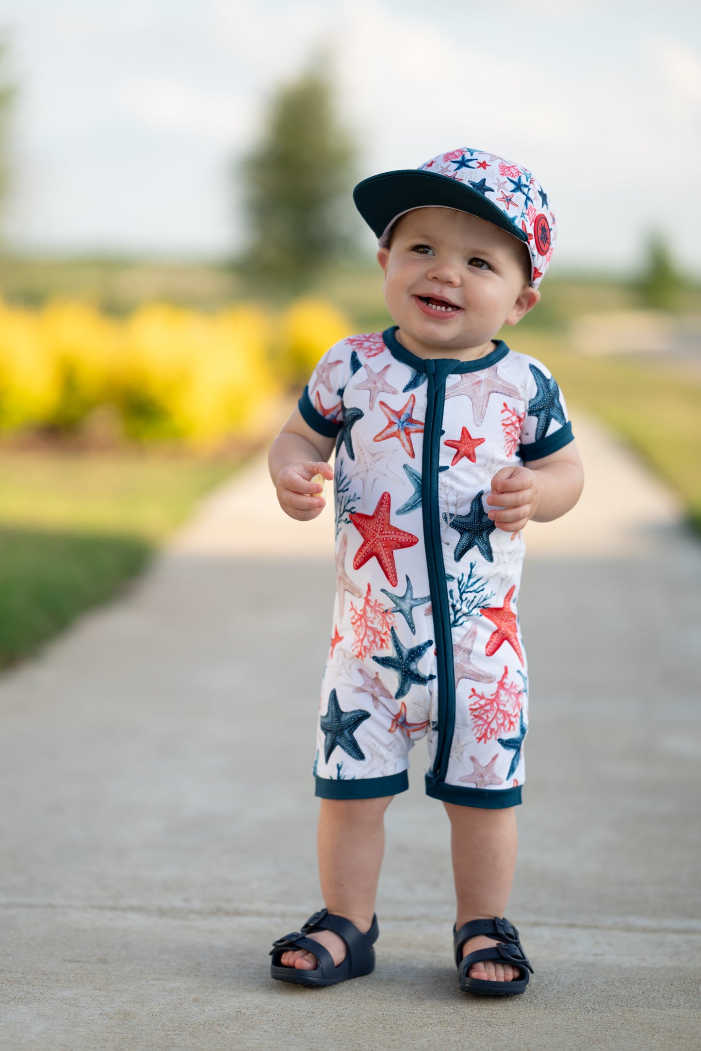 Star-Spangled Starfish Shortie