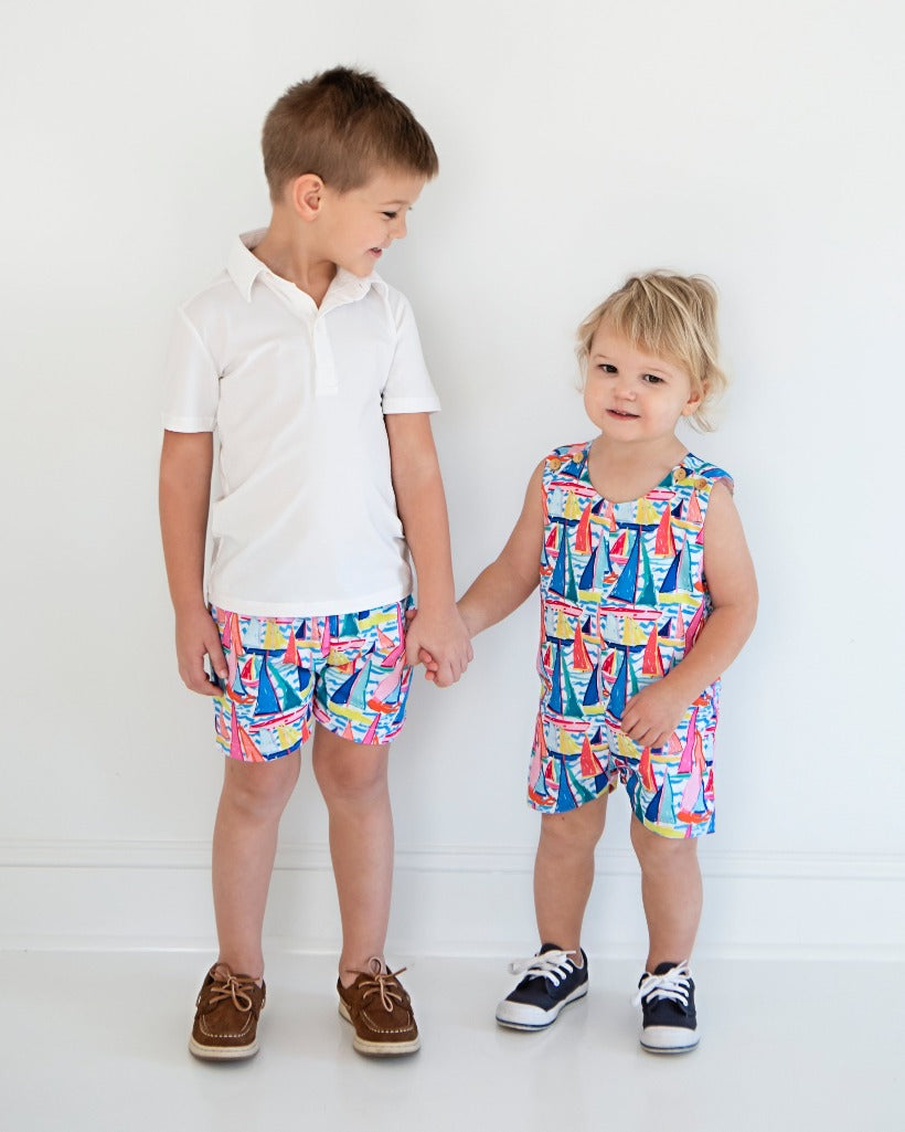 Sailing Soiree Shorts- FINAL SALE