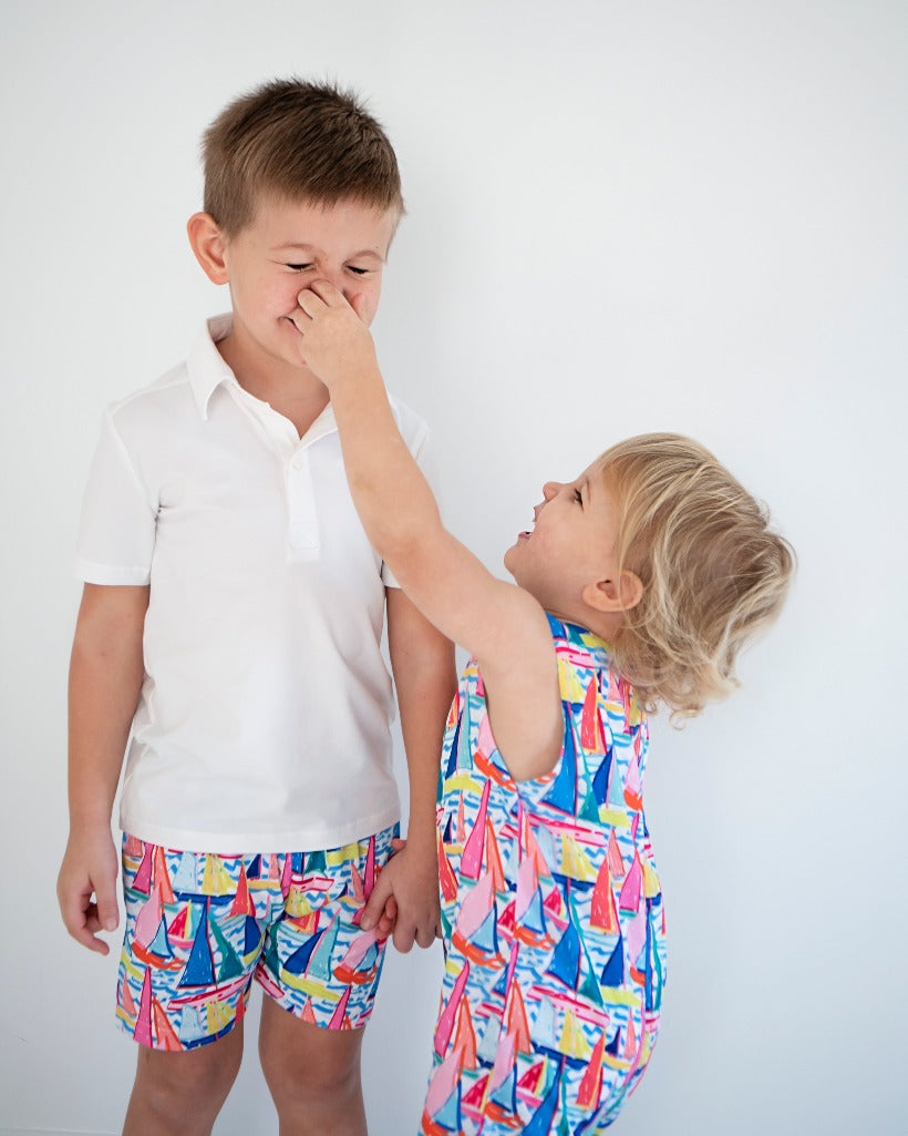 Sailing Soiree Shorts- FINAL SALE