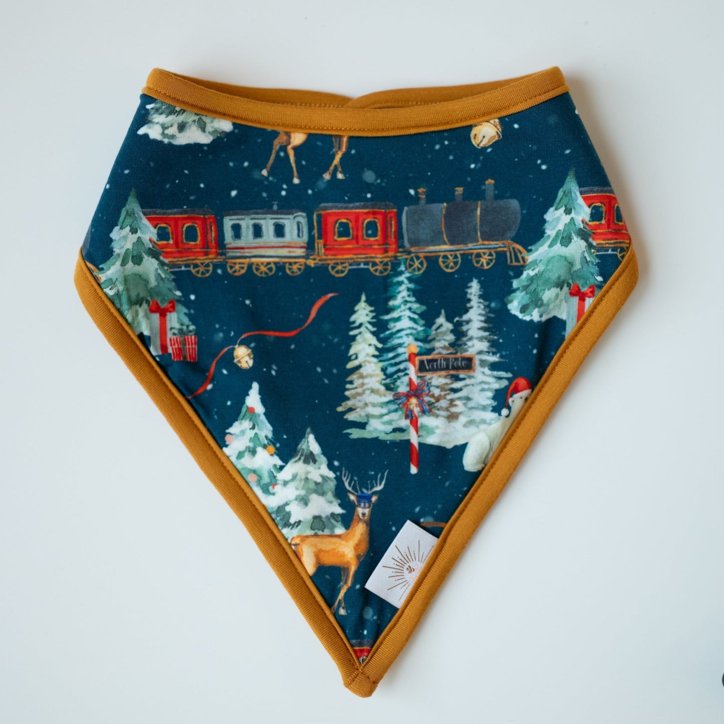 North Pole Express Bib