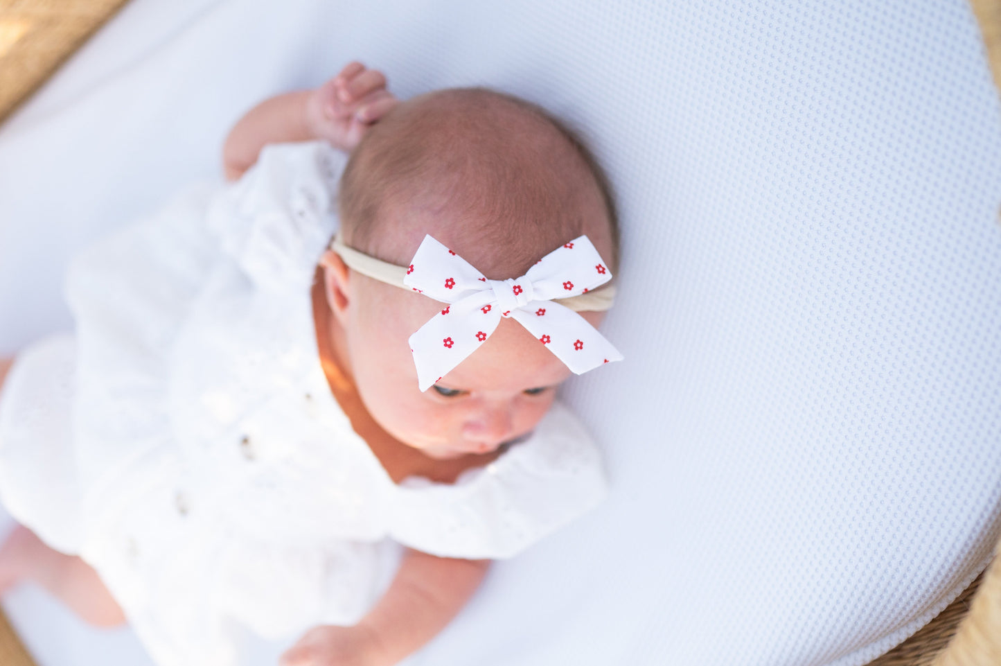 Indy Bloom- Red | Hand-tied Bow