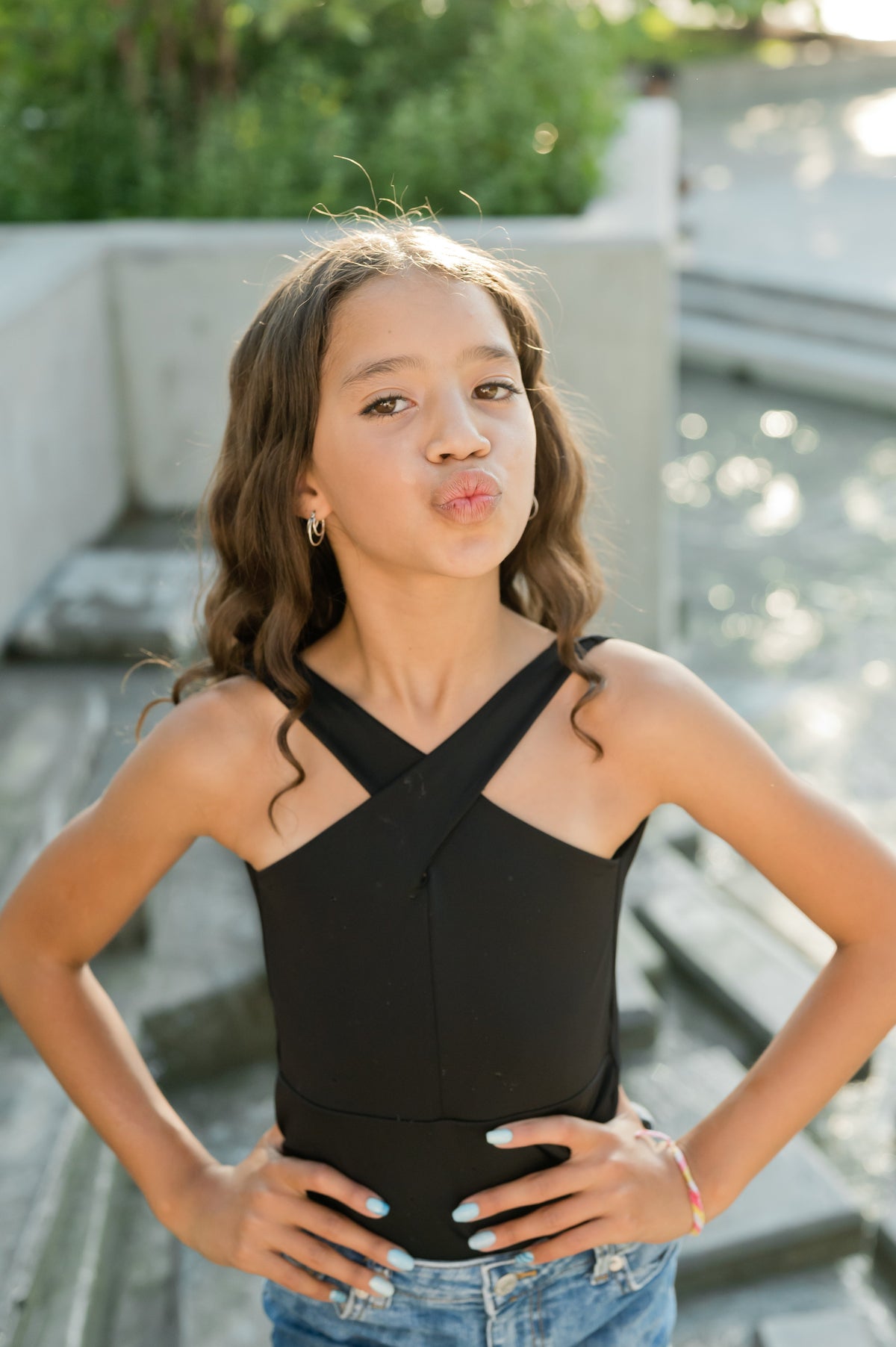 Cross Halter Leotard