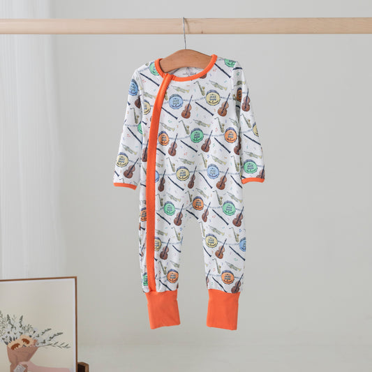 Jazz Festin' Organic Cotton Pajama Set