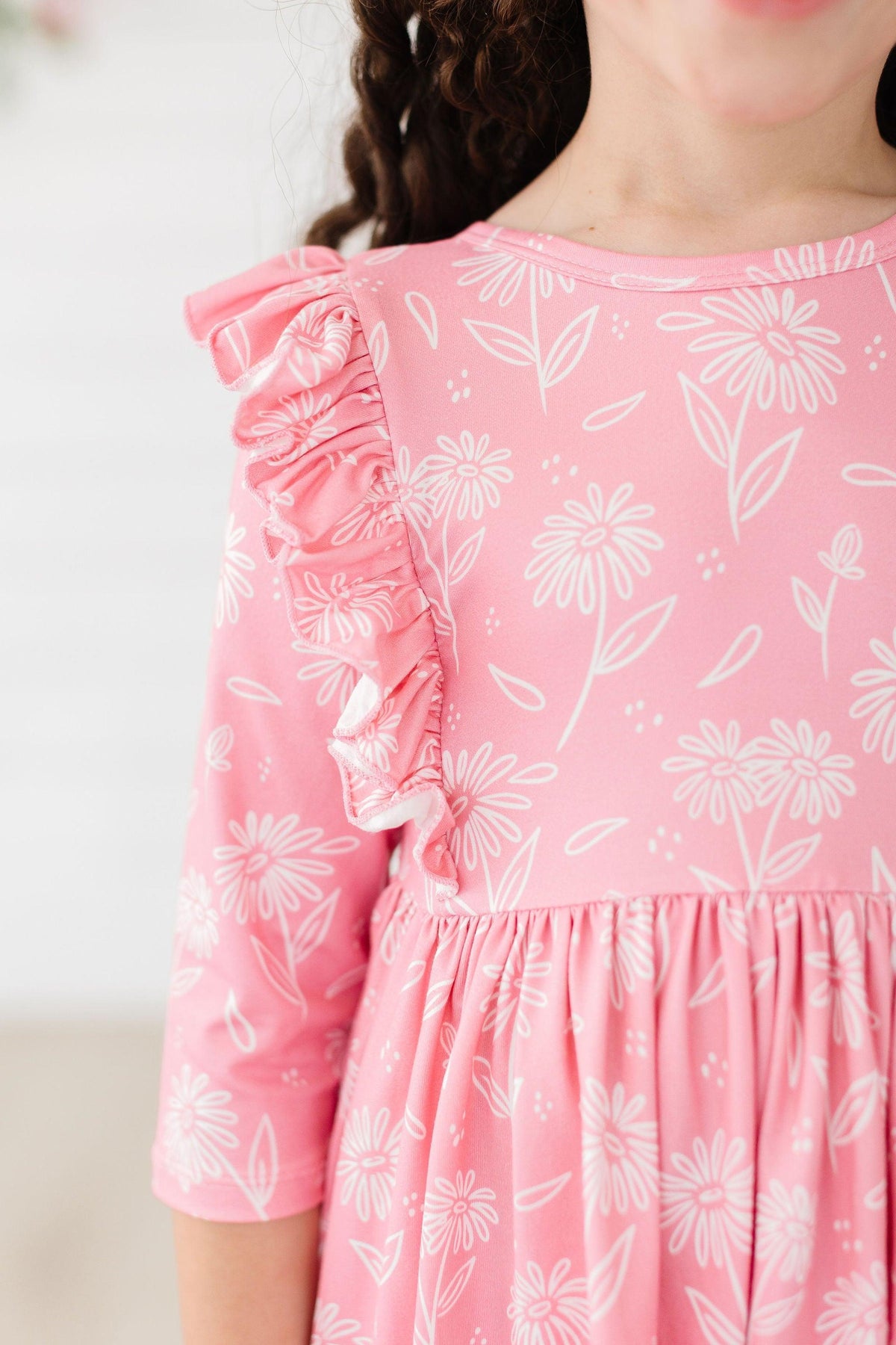 Dahlia Doodles Ruffle Twirl Dress