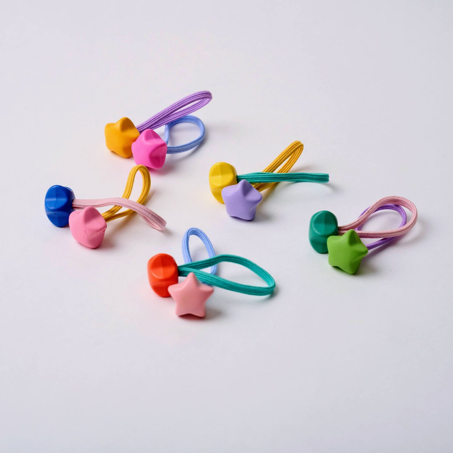 Small Hair Ties Multicolor (Set of 10)