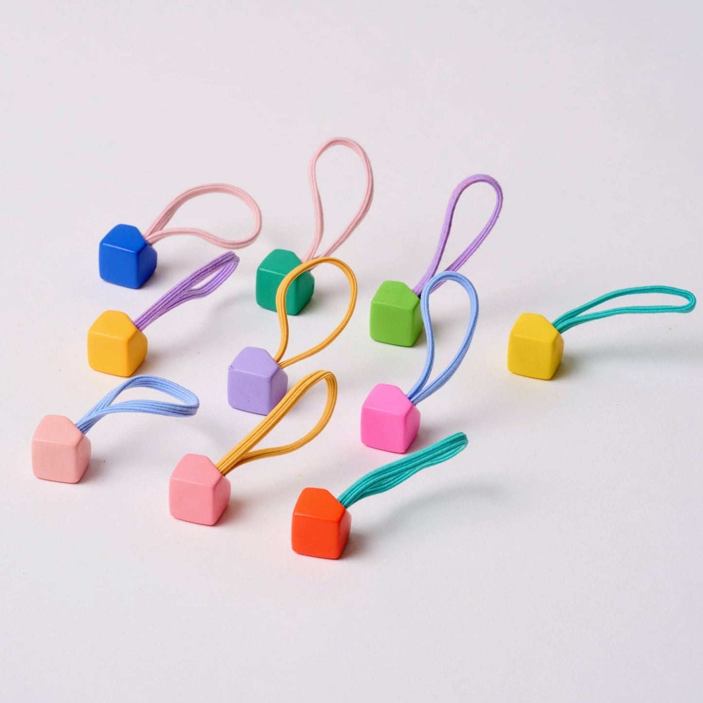 Small Hair Ties Multicolor (Set of 10)