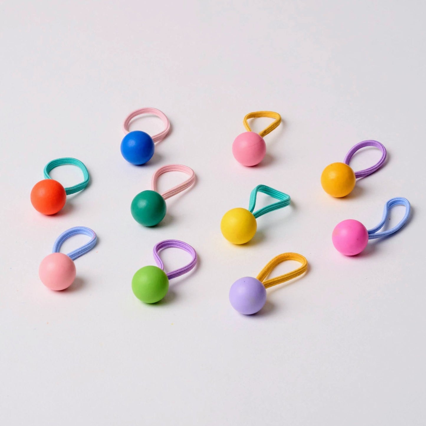 Small Hair Ties Multicolor (Set of 10)